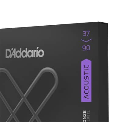 D'Addario EXPPBB190GS GS Mini Acoustic Bass Custom Light .037-.090 Coated Phosphor Bronze Strings image 3