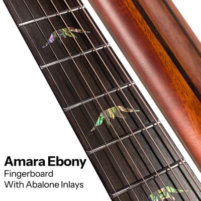 Bromo BAR 5 CEL Left Handed All-Solid Cut-A-Way Acoustic image 5