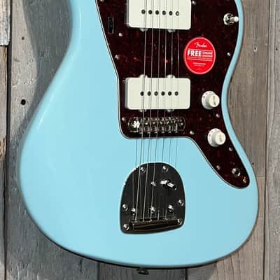 2024 Squier Classic Vibe '60s Jazzmaster, Sonic Blue Shop Small, Buy Indie Music & Be Happy image 3