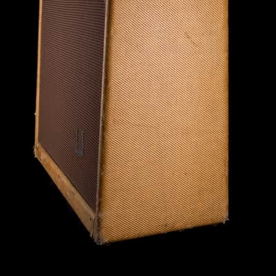 Vintage 1955 Fender Twin Amp Tweed  Guitar Amp Combo - Ry Cooder Collection image 5