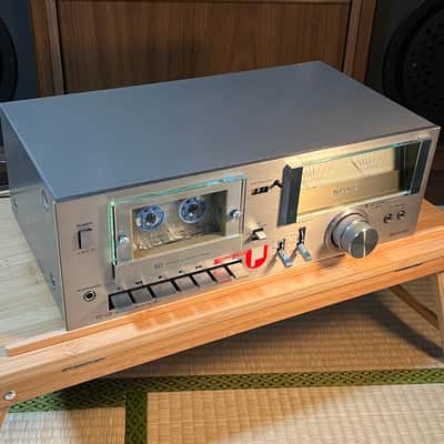 Sony TC-U2 Cassette Deck | Analog VU Meters | Vintage 1970s Sony HiFi | Very Clean | Working image 5
