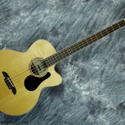 Alvarez AB60CE Acoustic-Electric Bass w/ LR Baggs Preamp & Solid Spruce Top image 1