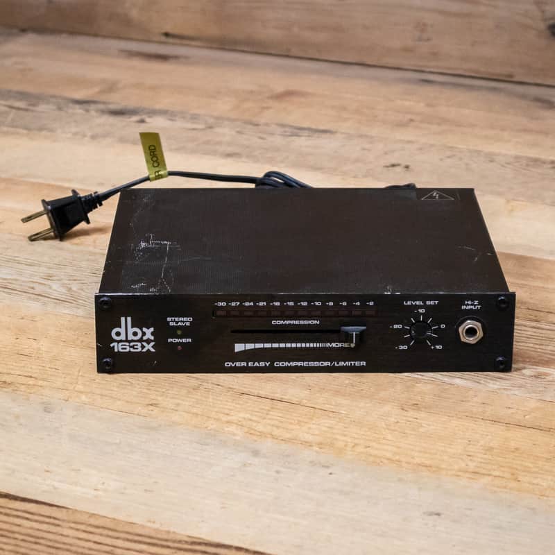 DBX 163X Over Easy Compressor/Limiter Studio Dynamic Audio U284672 image 1