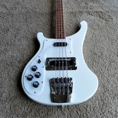 Rickenbacker 4003S8 Left-handed 8-string Bass Guitar – Lefty SnowGlo image 7