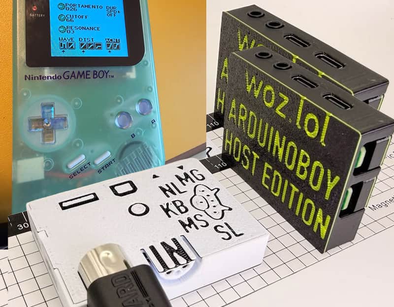 ARDUINOBOY HOST EDITION • Game Boy MIDI Adaptor New USB-C