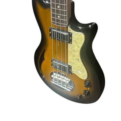 Lakland Skyline HB-30 Short Scale Hollow Body, Sunburst / Pau Ferro 7.5 LBS *On Order ETA Sept. 2026 image 4