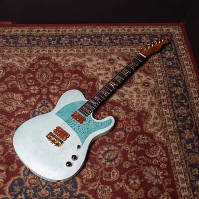Immagine GB Liuteria Blouse 6-String Telecaster Electric Guitar w/ Case - 16