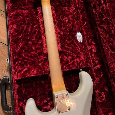 Fender Custom Shop ‘64 Stratocaster Journeyman Faded Aged Sonic Blue image 4