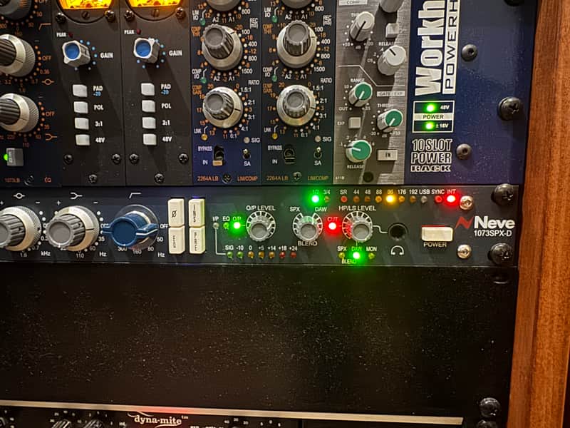 AMS Neve 1073SPX-D USB Audio Interface 2024 - Present - RAF Blue image 1