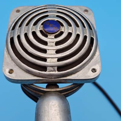 ☆Rare 1940s French SEM RJ1 Dynamic Microphone - Paris France Collectors Vintage Movie Prop Mic image 22