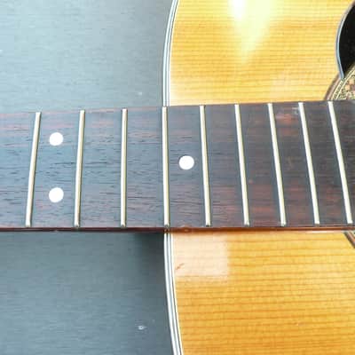 Morales MF-120 000 size falk guitar '70 Natural | Reverb