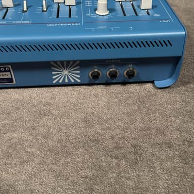 UDO Audio Super 6 12-Voice Polyphonic Binaural Analog-Hybrid Synthesizer 2020 - Present - Blue image 8