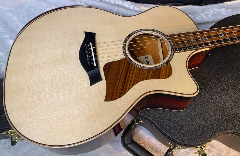 NEW! Taylor 814ce LTD Cocobolo Acoustic-Electric Guitar - Natural Top - Shaded Edgeburst Back & Sides - Authorized Dealer - SAVE! G06793 image 1