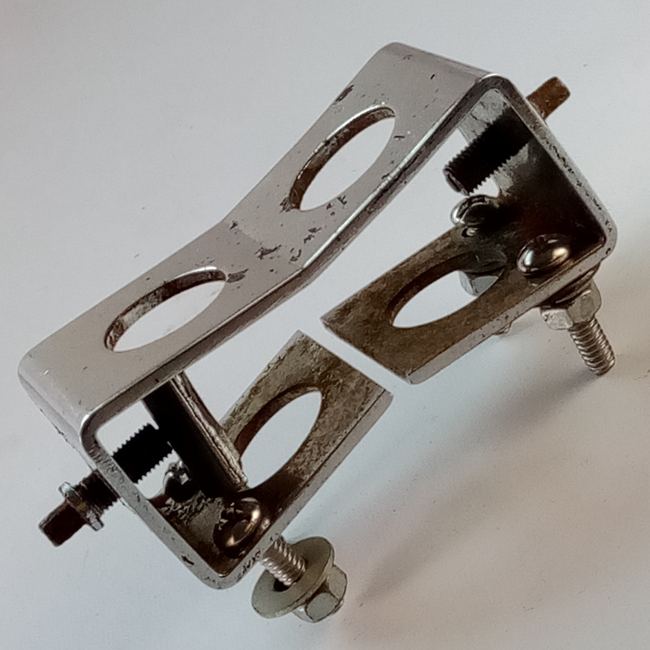 Gretsch Monster#4925 Bass Drum Mount Double Post Arm Tom Holder Receiver Vintage — main photograph