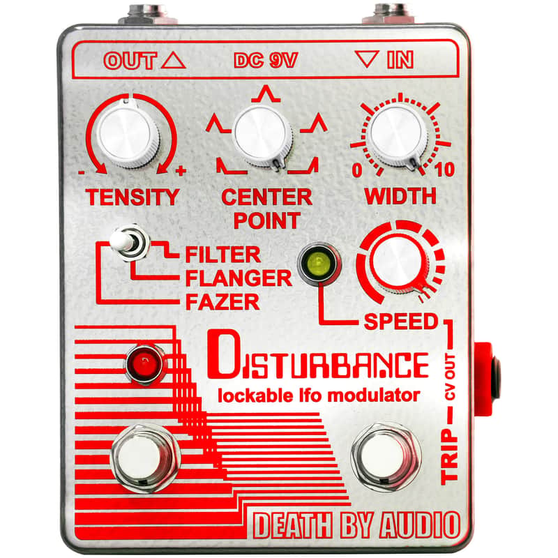 New Death by Audio Disturbance Filter / Flanger / Phaser Guitar Effect Pedal image 1