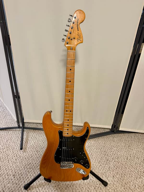 Fender stratocaster 1979 - natural image 1