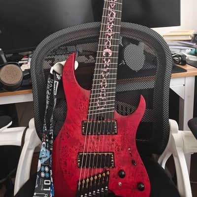 Headless Custom Headless 8 String Neck - Ebony image 2