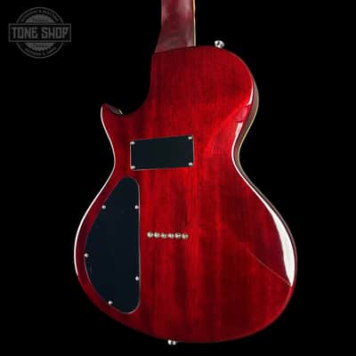 Used Epiphone Blues Hawk Deluxe Trans Red w/soft case TSU25232 image 8