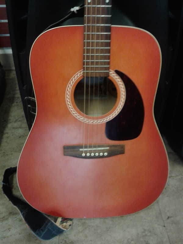 Art & Lutherie Wild Cherry Acoustic Guitar | Reverb