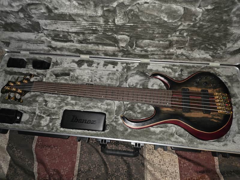 Ibanez BTB1906SM-SKB Premium 2020 - Surreal Black Burst image 1