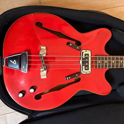 Fender Coronado Bass I 1967 - Cherry Red image 2