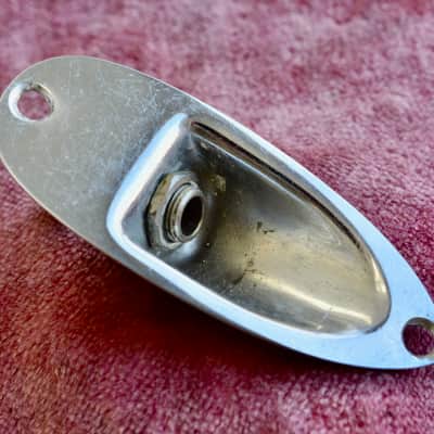 Vintage 1960's Fender Stratocaster Output Jackcup Jack Pre-CBS Strat 1964 image 1
