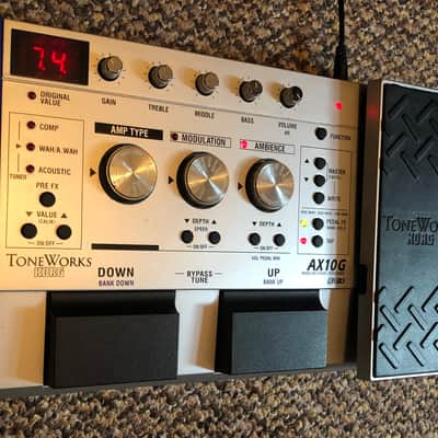 Korg ToneWorks AX10G Modeling Signal Processor - Amp Simulator, Wah, MultiFX image 8