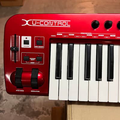 Behringer U-Control UMX490 49-Key USB/MIDI Controller (Red Edition) - NON-FUNCTIONING / FOR PARTS image 2