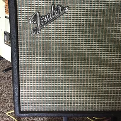 Fender Silverface Deluxe Reverb 1969 Black Tolex image 6