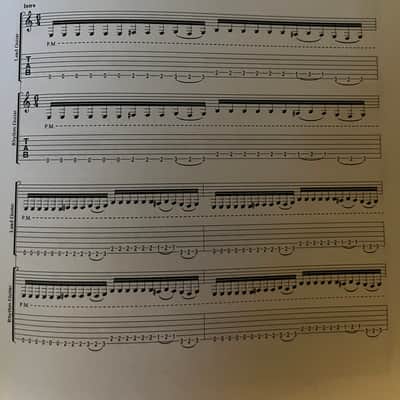 Candlemass - Epicus Doomicus Metallicus - Guitar tab / tablature Book image 3