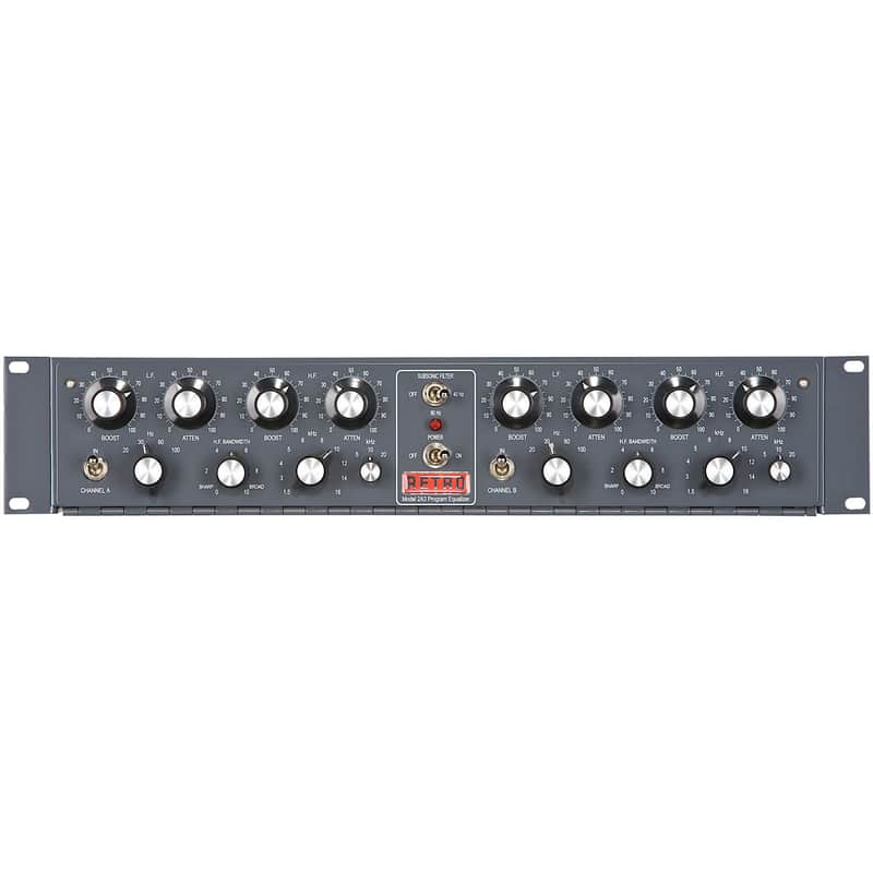 Retro Instruments 2A3 Dual-channel Tube Program EQ image 1