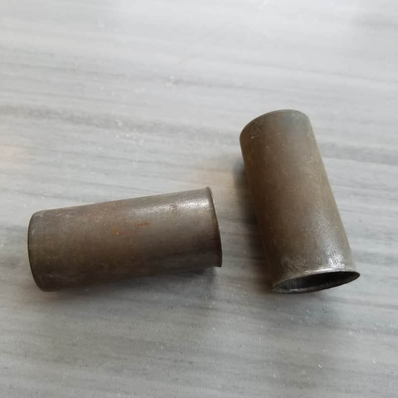 Unknown Pair (2) Tube Shields 6AU6 7-pin Snap-on S20-01 Vintage Vacuum 1950s-1960s image 1