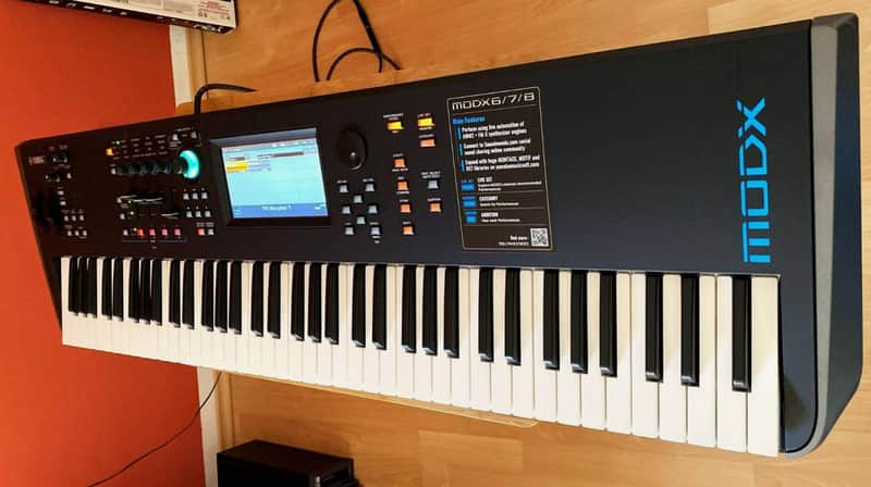Yamaha MODX7 76 Semi-weighted Key Synthesizer Synth Keyboard image 1