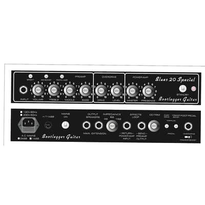 BootLegger Guitar Blues 20 2023 -Dumble Clone Brown Analog Tube Hand Wired image 6