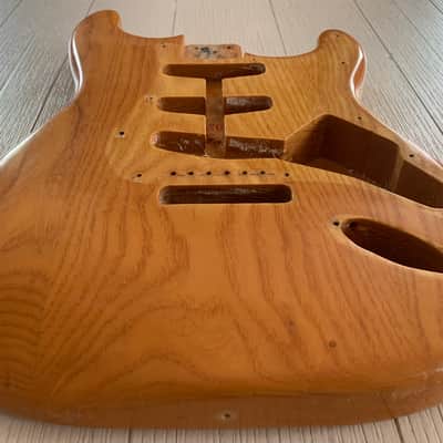 Vintage 1973 Fender Stratocaster Guitar Body, Original, No Mods, 1970s USA Strat image 3