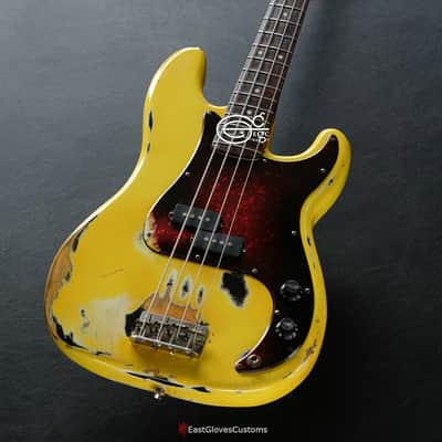 Fender Precision TV Yellow Heavy Relic Aged image 1