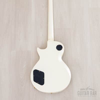 2002 Greco LGB-90 Full Scale LP Custom Bass Pearl White, Japan Fujigen image 3