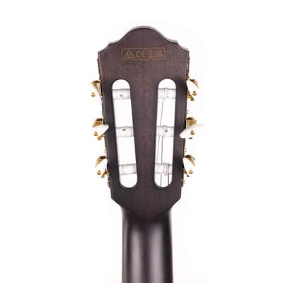 Ibanez TOD10N Tim Henson Signature Nylon Acoustic-Electric Transparent Black Flat image 12