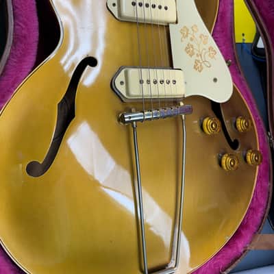 Gibson ES-295 1952 - Gold #A13779 image 2