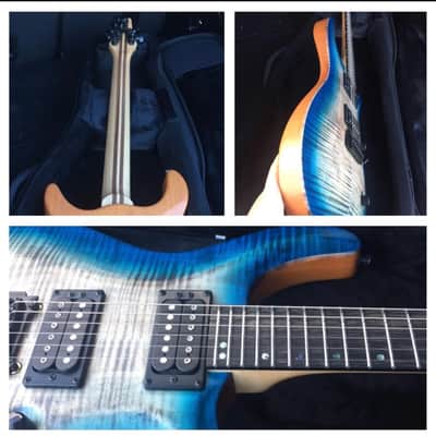 Kiesel California Carved Top (CT6) 2016 - Deep Blue over flame image 2