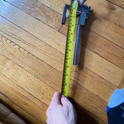 Vintage Tama tom arm, L Bracket 3/4" diameter 80s image 3