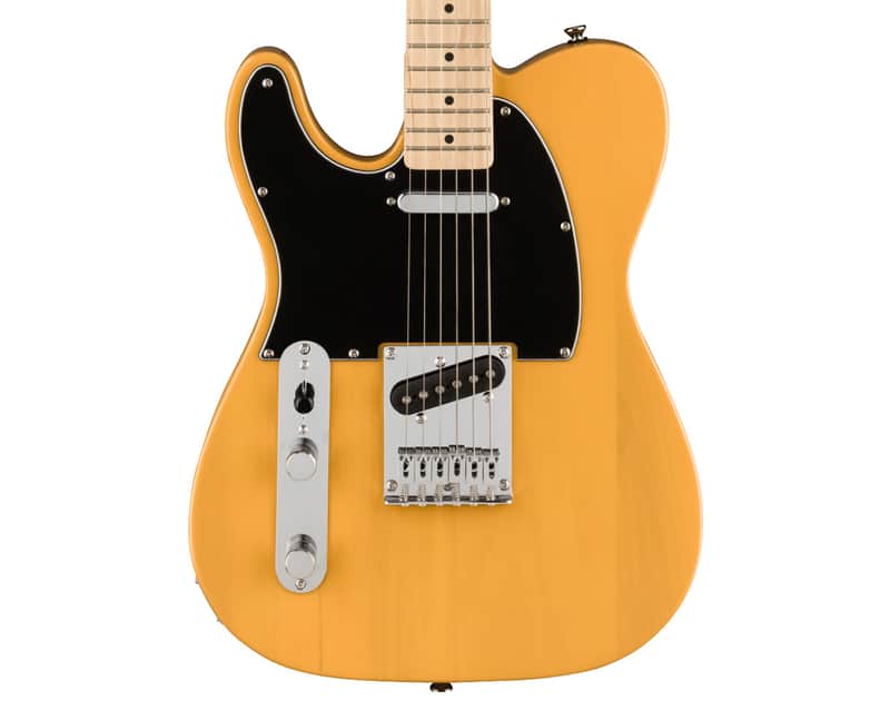 Used Squier Affinity Series Telecaster LH - Butterscotch Blonde w/ Maple FB image 1