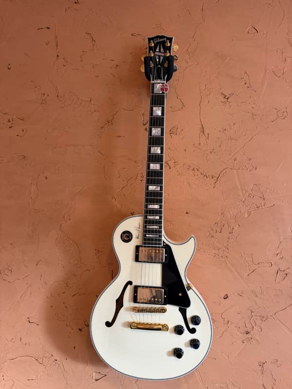 Gibson Les Paul Alex Lifeson Hollow Body #119 of 200 2017 - White image 1