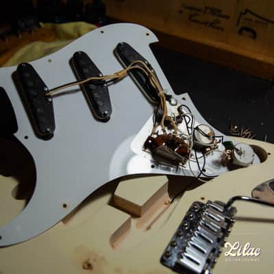 1983 Fender Japan Stratocaster ST-62-65 - Olympic White image 21