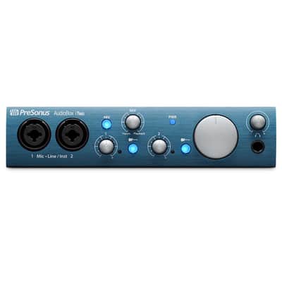 PreSonus Audiobox iTwo Studio USB Audio Recording Interface Bundle image 3