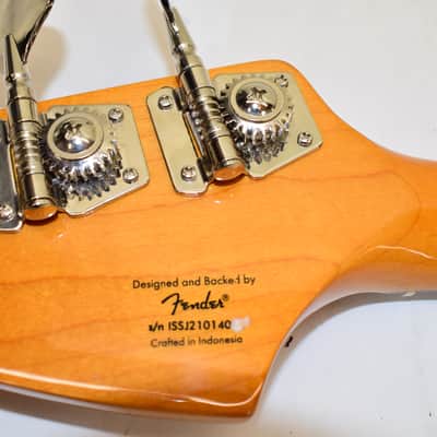Fender Squier Classic Vibe 60s Mustang Bass Guitar Neck, Laurel With Tuners image 10