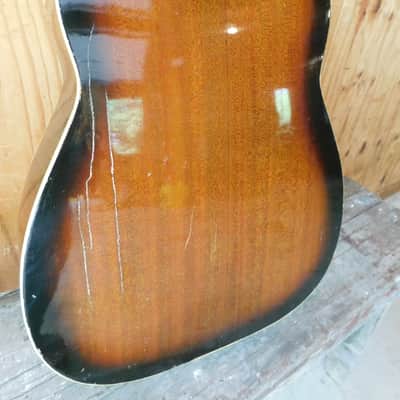 Harmony Sovereign H1265 Late 60's - Sunburst image 9