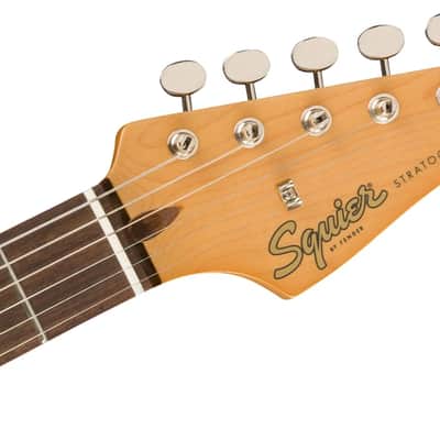 Squier Classic Vibe '60s Stratocaster Electric Guitar, Laurel Fingerboard, Candy Apple Red image 4