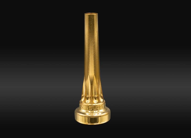Lotus トランペット マウスピース 9XS 3rd gen Lotus 9S Trumpet Mouthpiece Nickel Silver 3rd Generation - Gold