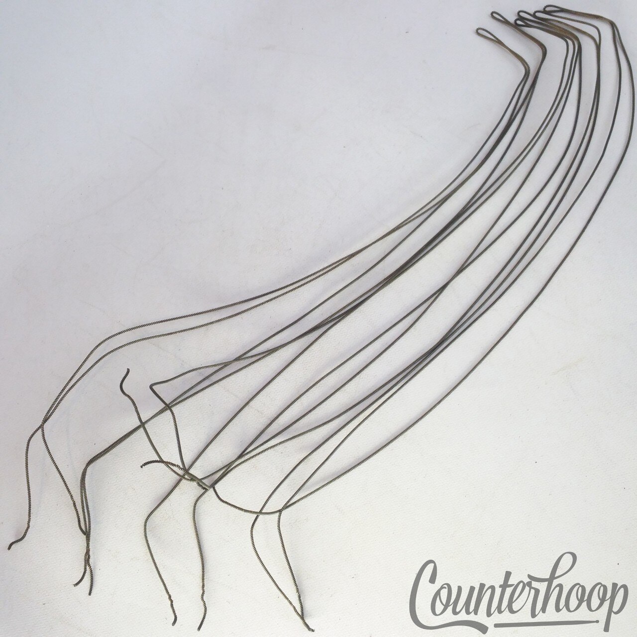 Leedy 14"12-Strands Snare Drum Coiled Metal over Cloth Wires Vintage10s Marching — main photograph